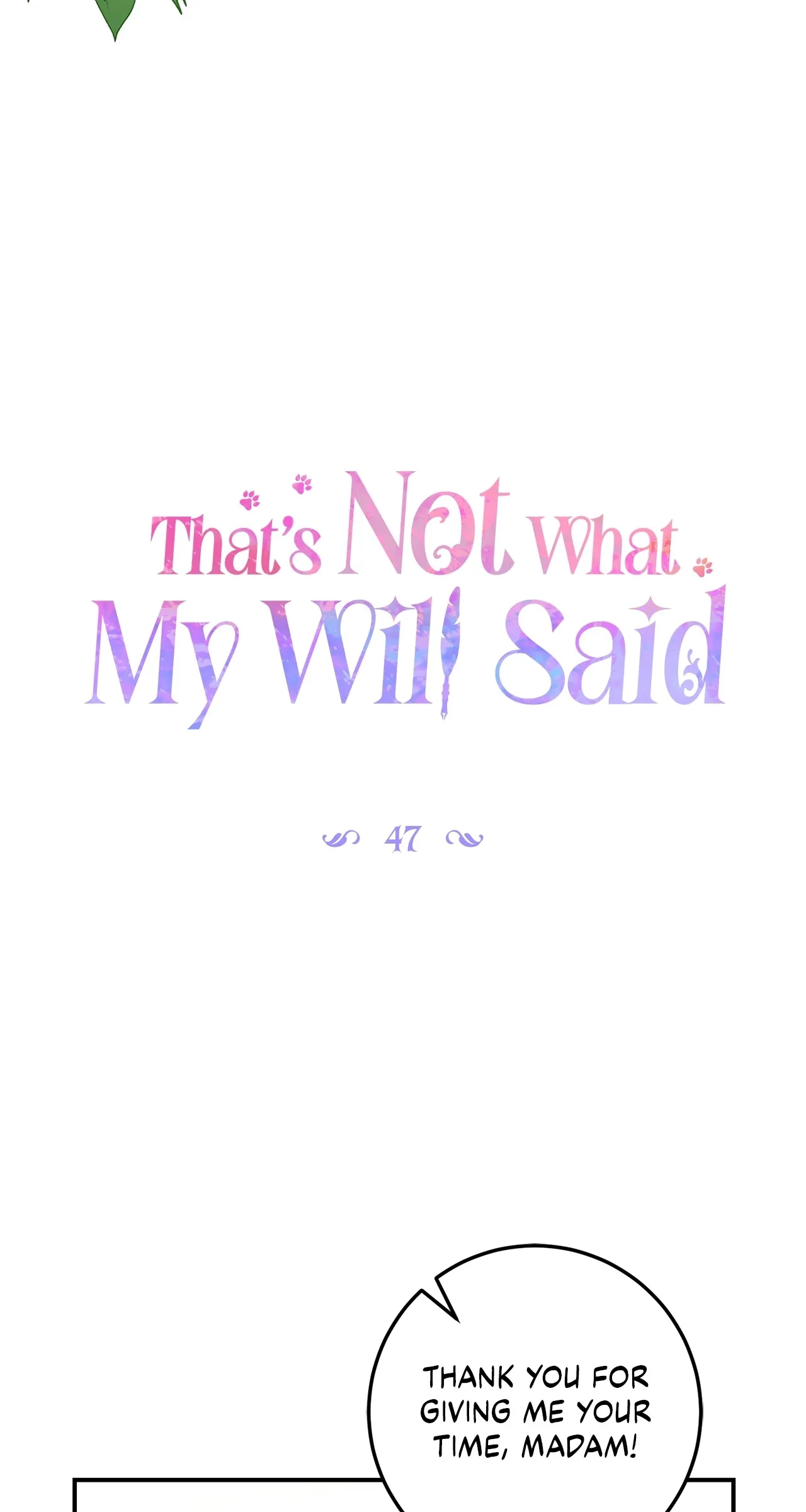 That's Not What My Will Said Chapter 47 - page 17