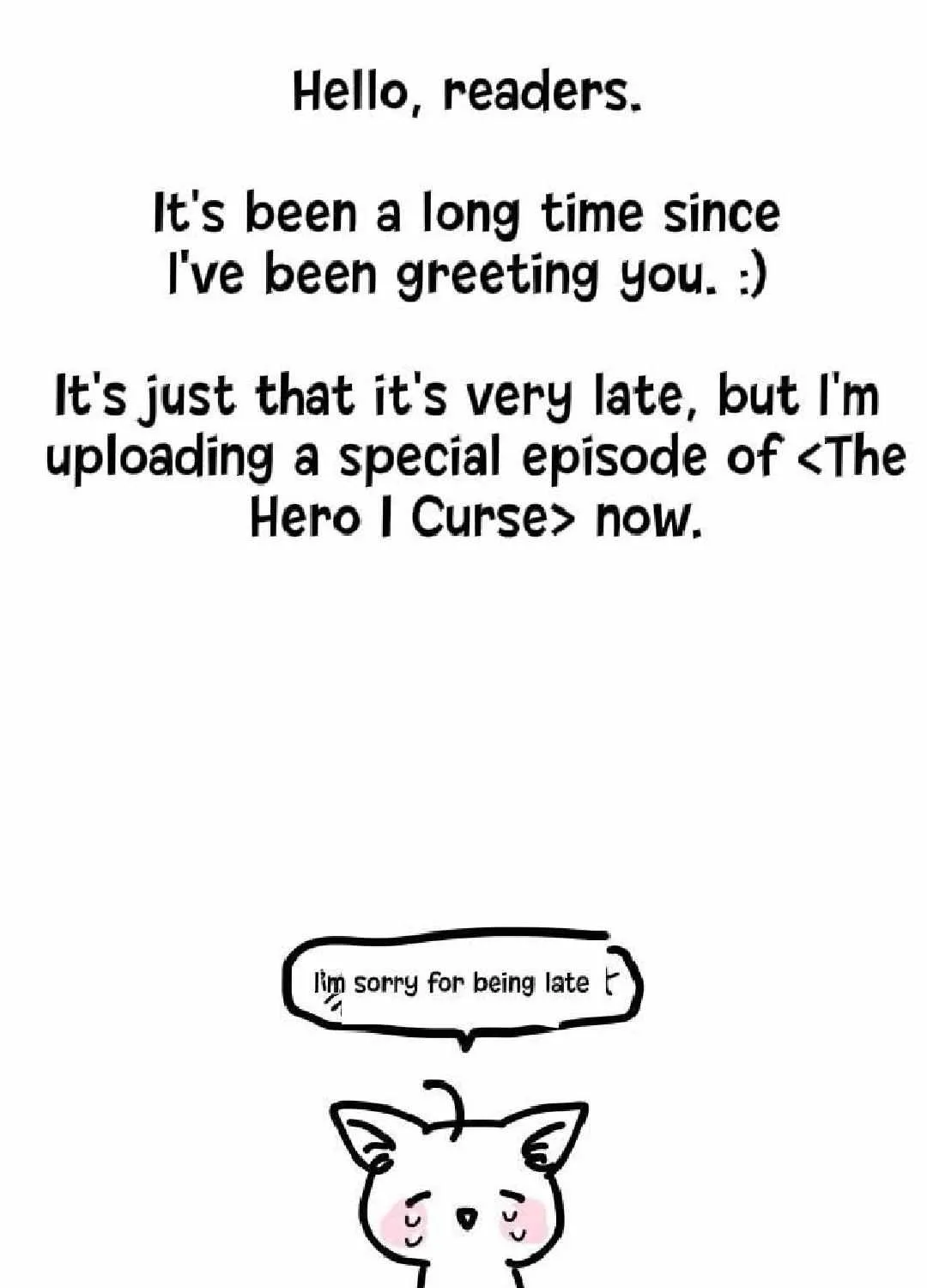 The Hero I Curse Chapter 3.2 - page 1