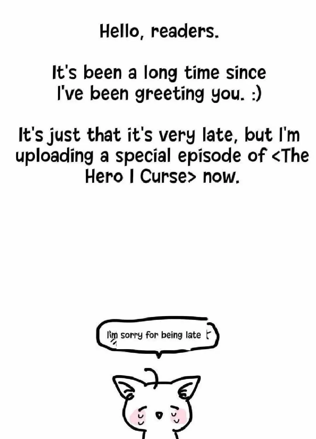 The Hero I Curse Chapter 3.5 - page 1