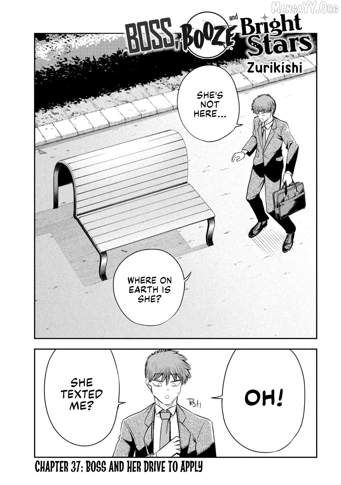 Sachou to Sake to Hoshi Chapter 37 - page 1