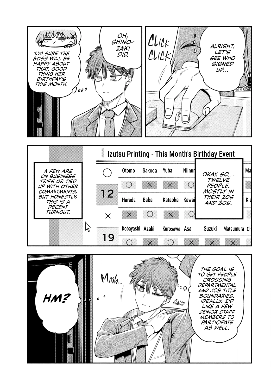 Sachou to Sake to Hoshi Chapter 40 - page 15