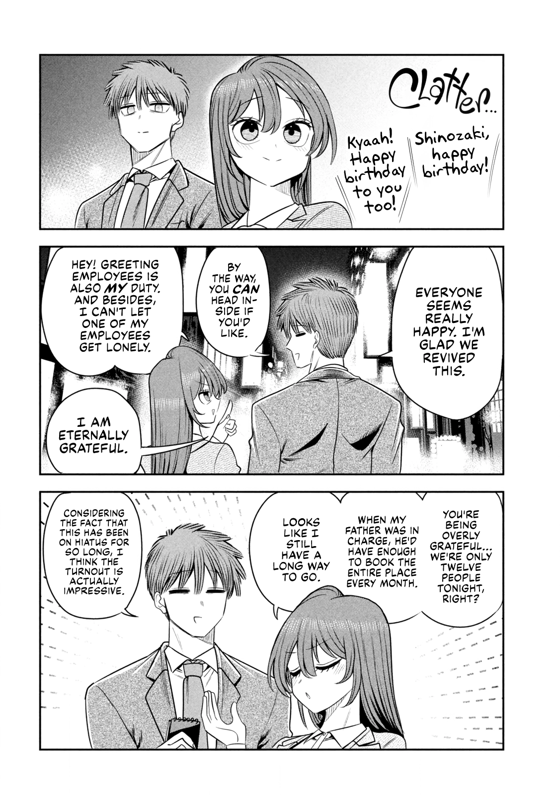 Sachou to Sake to Hoshi Chapter 40 - page 18