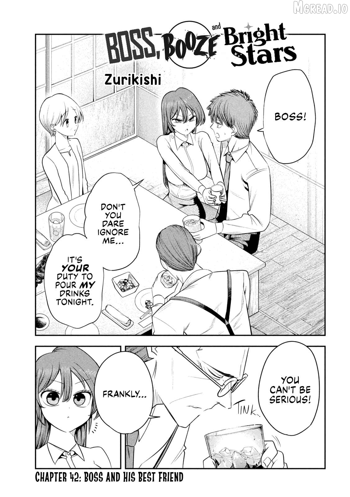 Sachou to Sake to Hoshi Chapter 42 - page 1