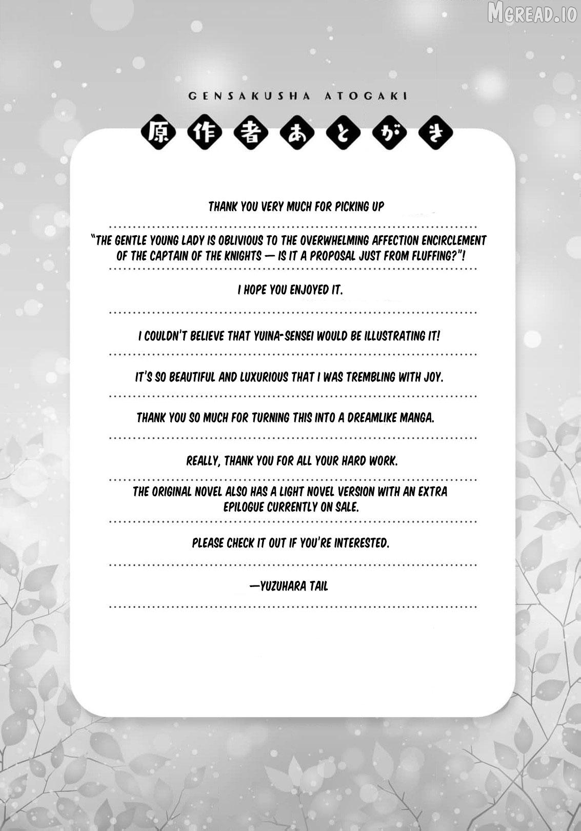 I Just Wanted to Pet Fluffy Animals. Why Is the Knight Commander Proposing?! Chapter 12 - page 23