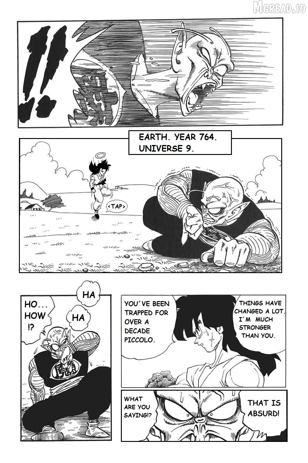Dragon ball An earth without Goku Chapter 45 - page 2