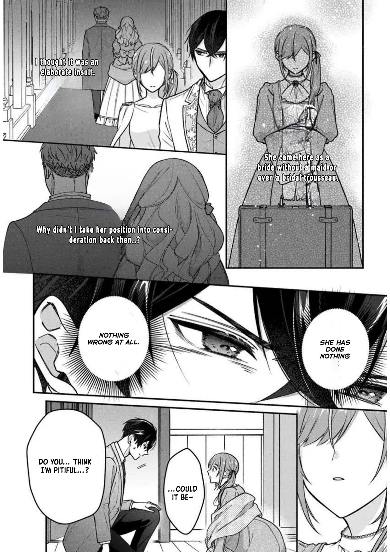 I Told My Political Marriage Husband “You Don’t Have to Love Me,” and That’s When the Spoiling Began Chapter 6 - page 23