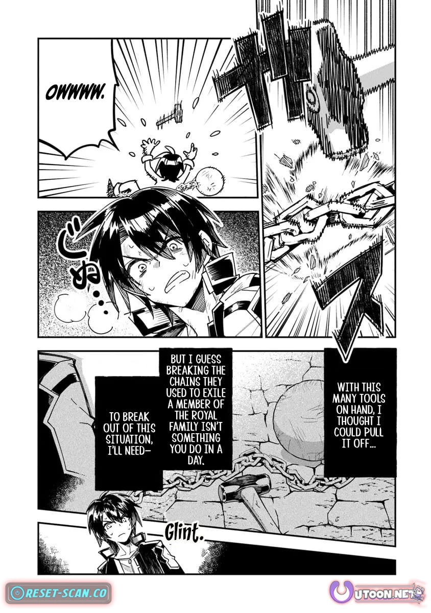 Ouke kara Tsuihou Sareta Ore, Mamono Habikoru Mori de Chousoku Level Up Shimasu: Saijaku Skill to Baka ni Sareta “Kantei” no Shoutai wa, Subete wo Mitousu “Kami no Me” deshita Chapter 4.2 - page 10