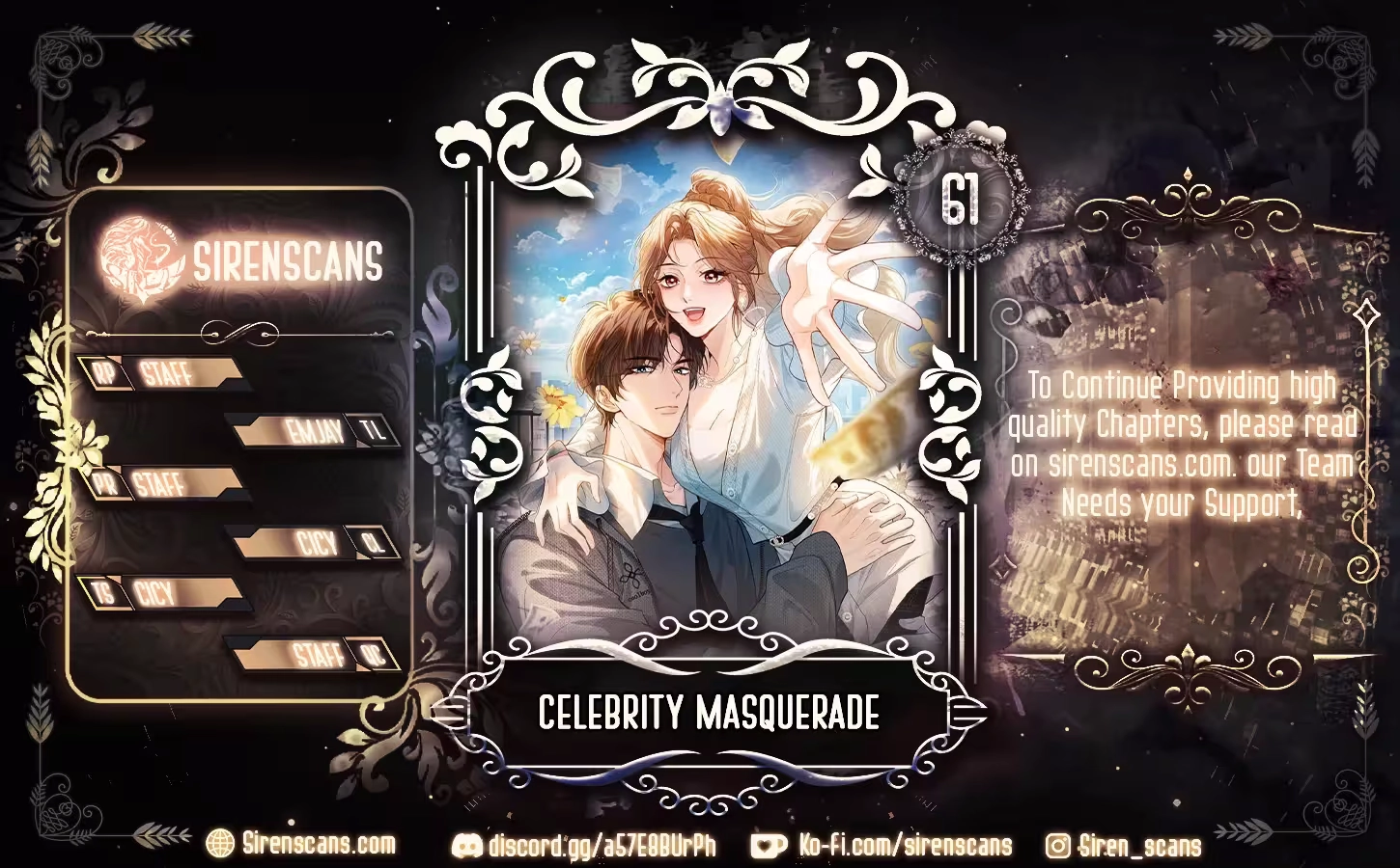 Celebrity Masquerade Chapter 61 - page 1