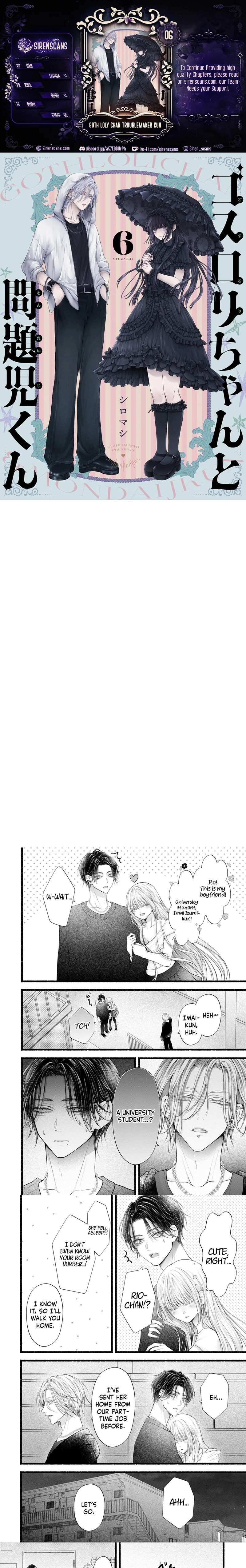 Goth Loli-chan & Troublemaker-kun Chapter 6 - page 1