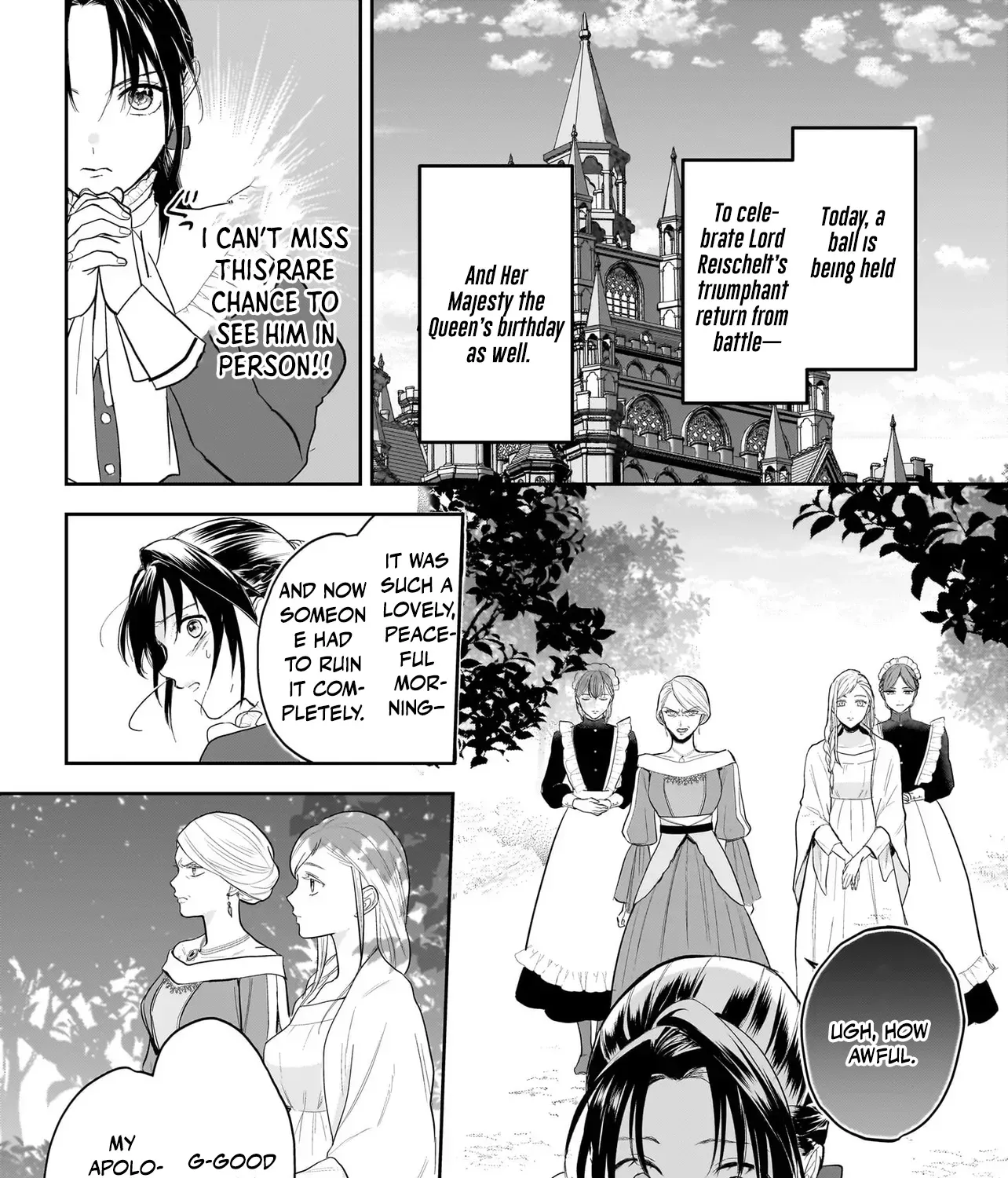 The Reincarnated Saint Wants to Support Her Idol! I’m a Oppressed Noble Lady, but the Prince I Admire Is Showering Me with Love!? Chapter 4 - page 3