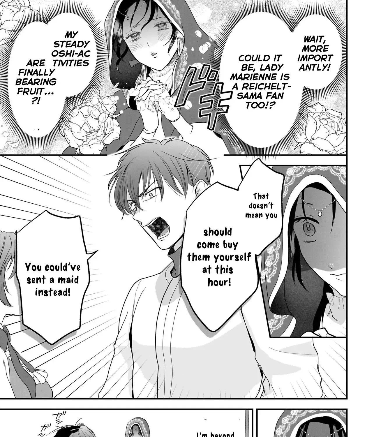 The Reincarnated Saint Wants to Support Her Idol! I’m a Oppressed Noble Lady, but the Prince I Admire Is Showering Me with Love!? Chapter 6 - page 53