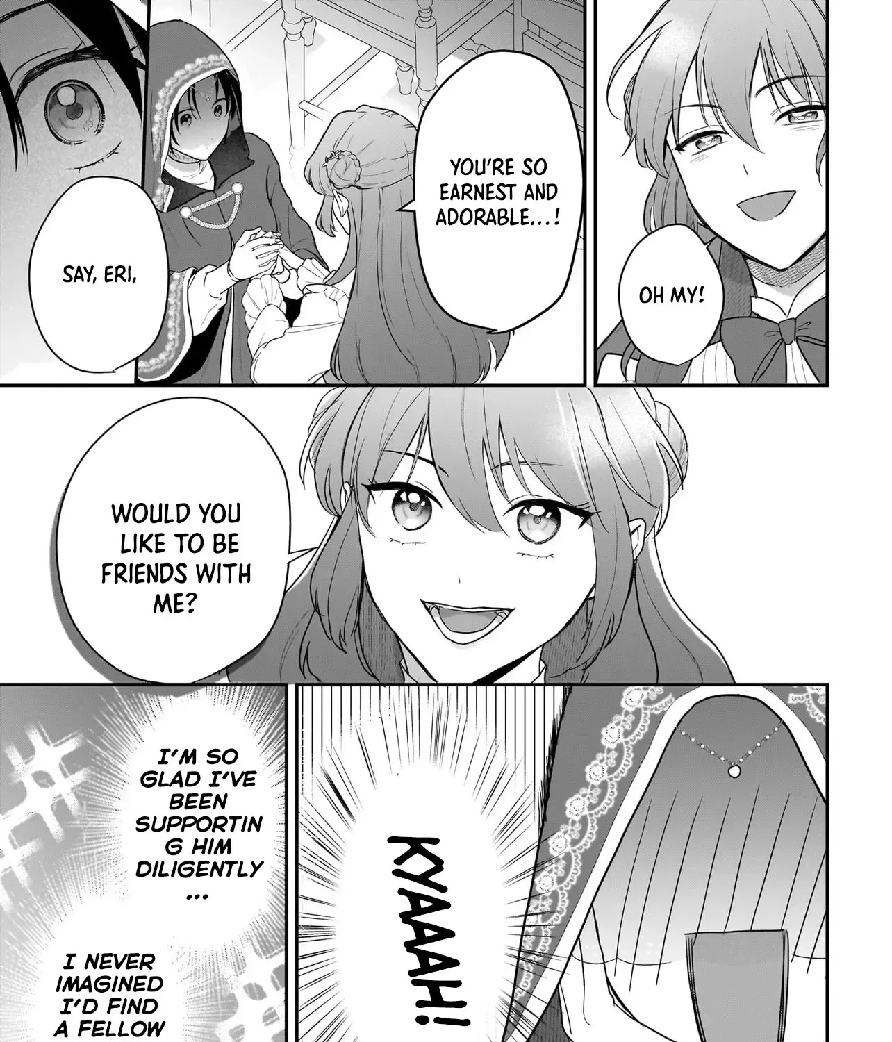 The Reincarnated Saint Wants to Support Her Idol! I’m a Oppressed Noble Lady, but the Prince I Admire Is Showering Me with Love!? Chapter 7 - page 9