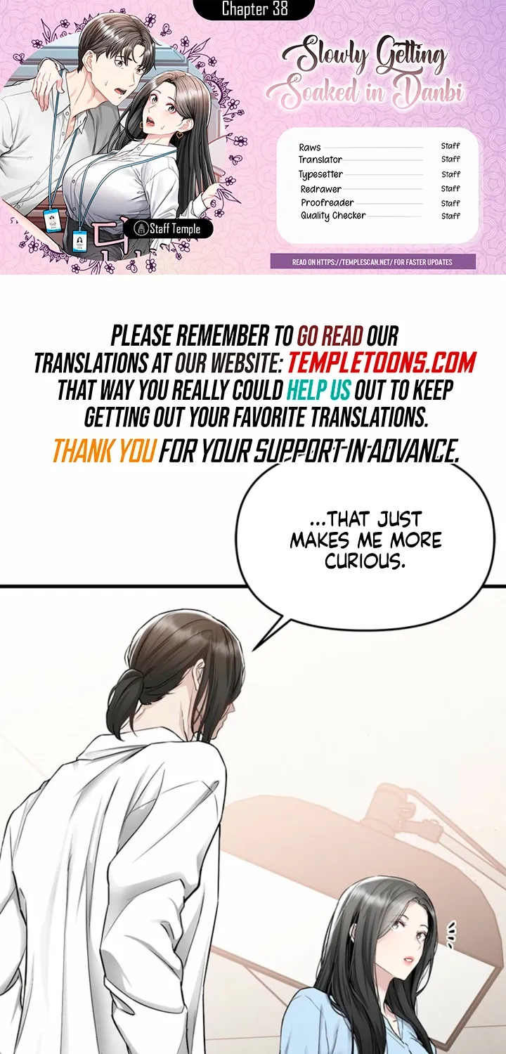 Simply letting myself slowly get soaked in the gentle rain Chapter 38 - page 1