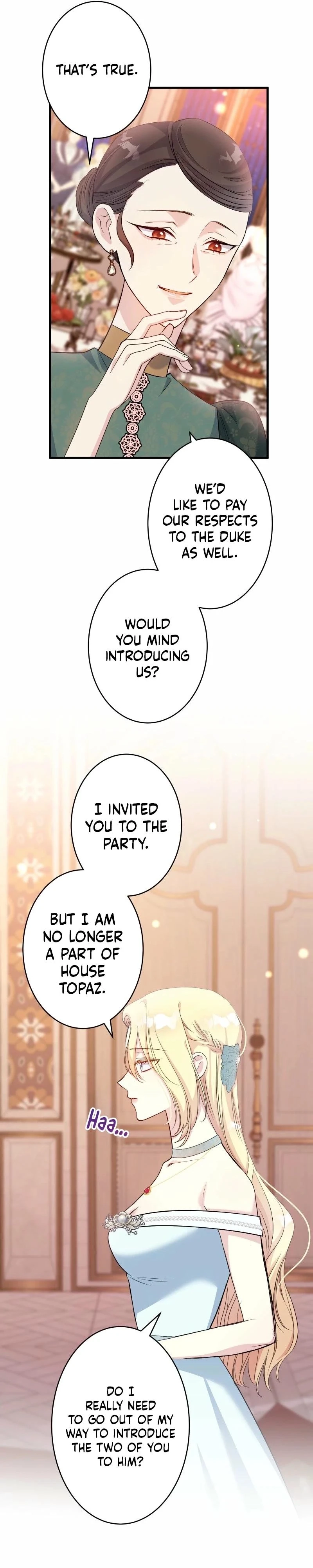 A Sweet Bond with the Vampire Duke Chapter 24 - page 9