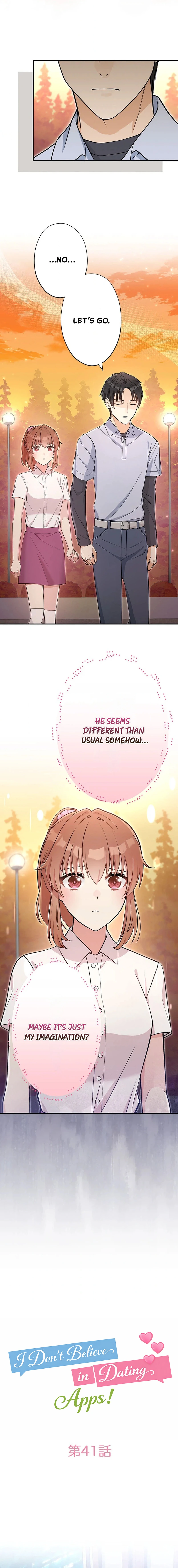 I Don’t Believe in Dating Apps! Chapter 41 - page 6