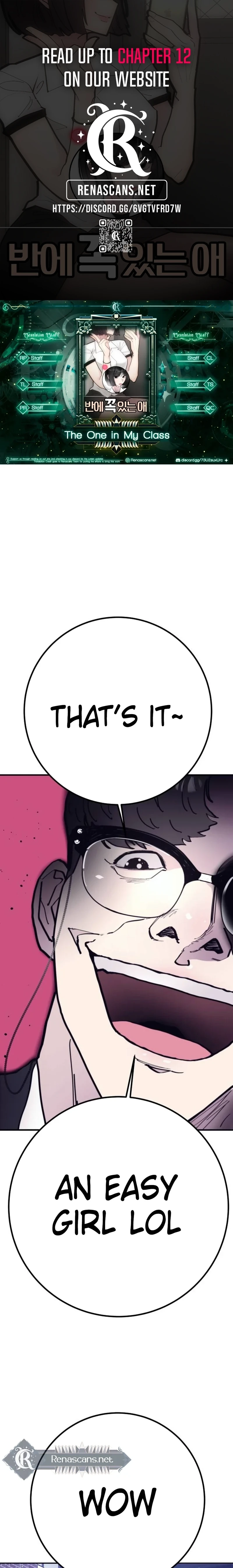 The One in My Class Chapter 7 - page 1