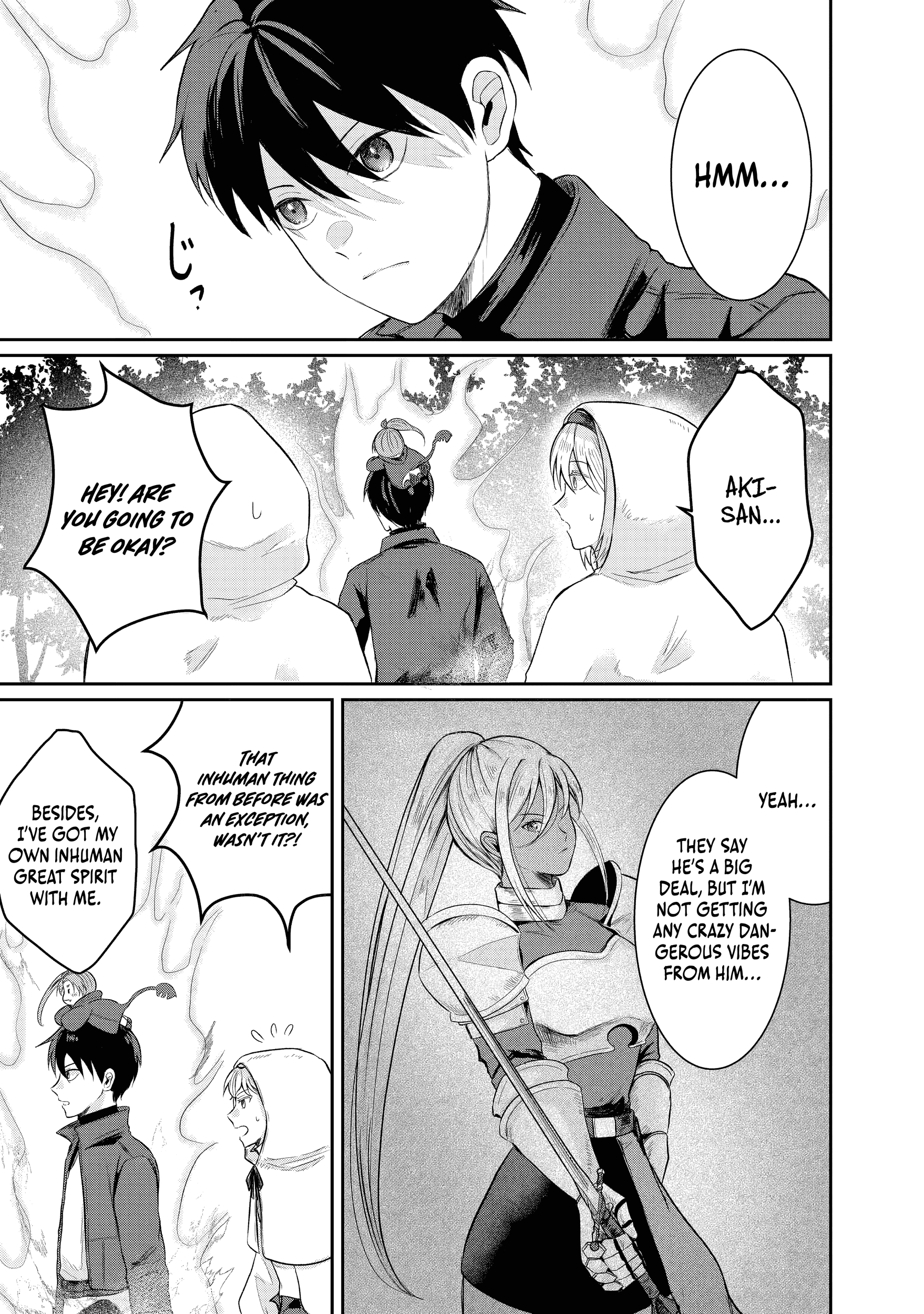 "Sono Hen no Kusa demo Kuttoke" to Tsuihou Sareta Munou Skill [Shokubutsugui] Mochi Tenseisha, Elf no Sato de Maboroshi no Shokubutsu o Tabete Musou Suru Chapter 15 - page 8