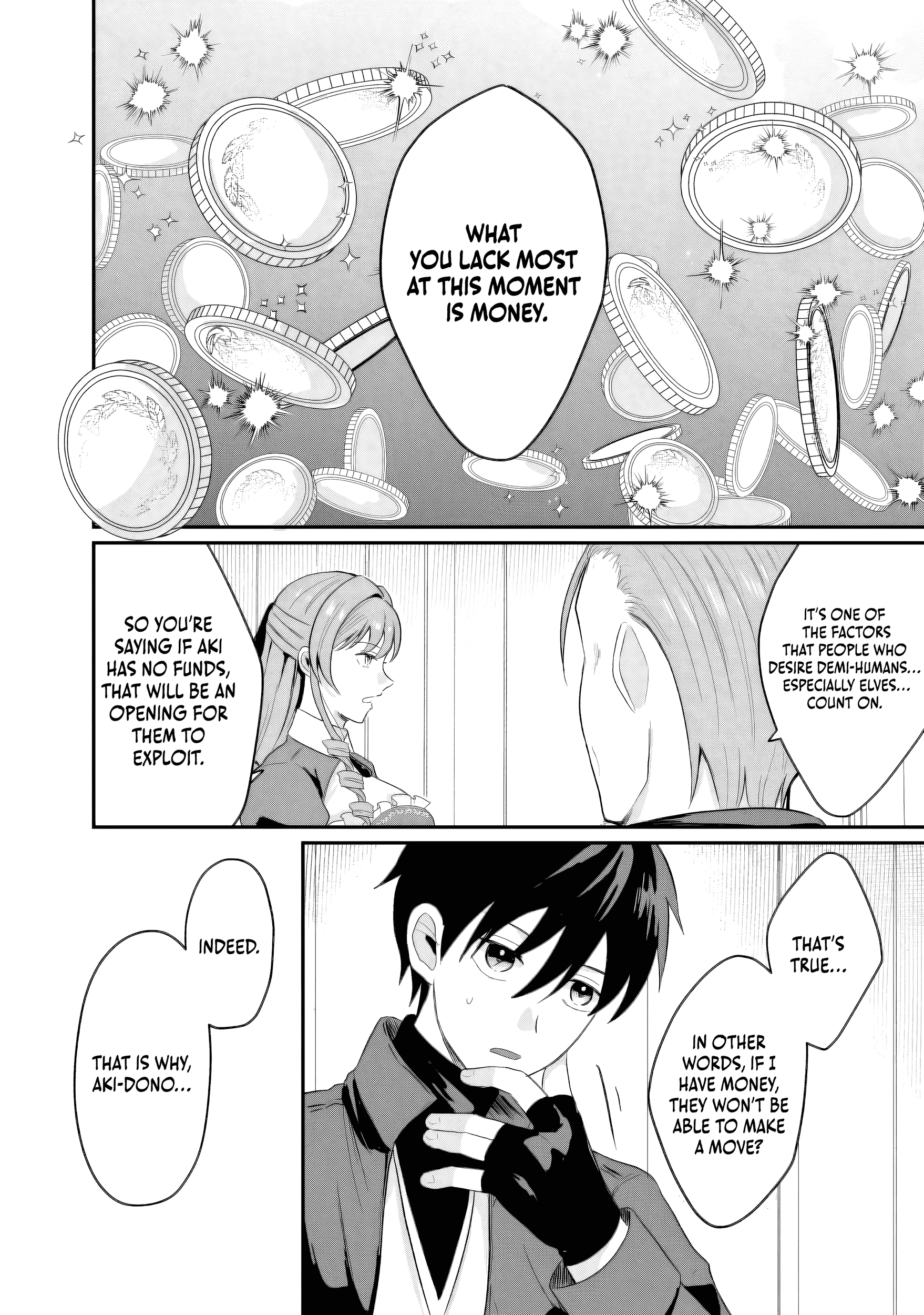 "Sono Hen no Kusa demo Kuttoke" to Tsuihou Sareta Munou Skill [Shokubutsugui] Mochi Tenseisha, Elf no Sato de Maboroshi no Shokubutsu o Tabete Musou Suru Chapter 17 - page 17