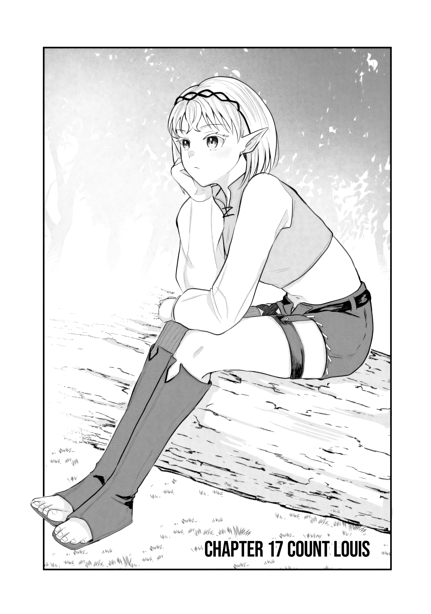 "Sono Hen no Kusa demo Kuttoke" to Tsuihou Sareta Munou Skill [Shokubutsugui] Mochi Tenseisha, Elf no Sato de Maboroshi no Shokubutsu o Tabete Musou Suru Chapter 17 - page 3