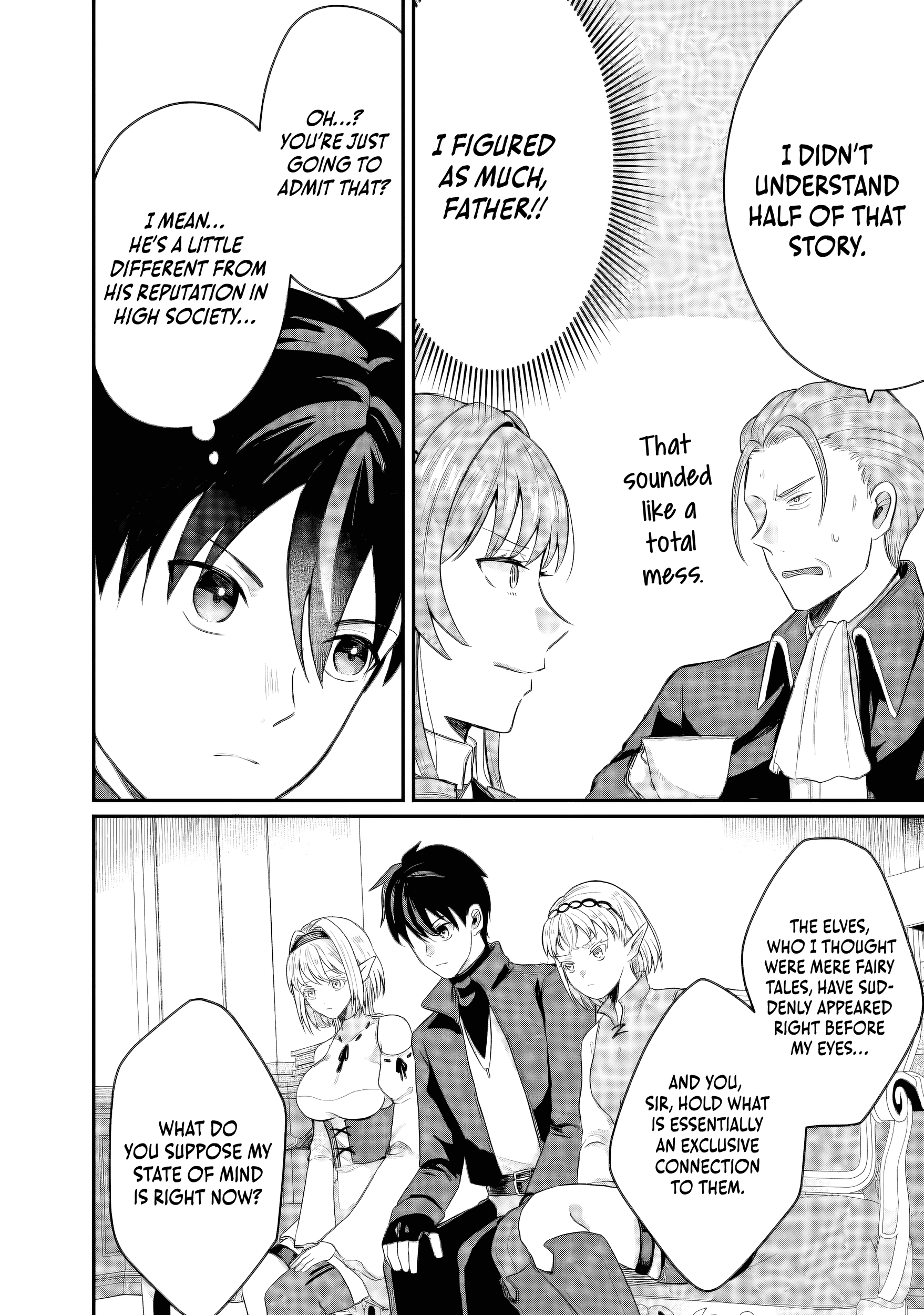 "Sono Hen no Kusa demo Kuttoke" to Tsuihou Sareta Munou Skill [Shokubutsugui] Mochi Tenseisha, Elf no Sato de Maboroshi no Shokubutsu o Tabete Musou Suru Chapter 17 - page 5