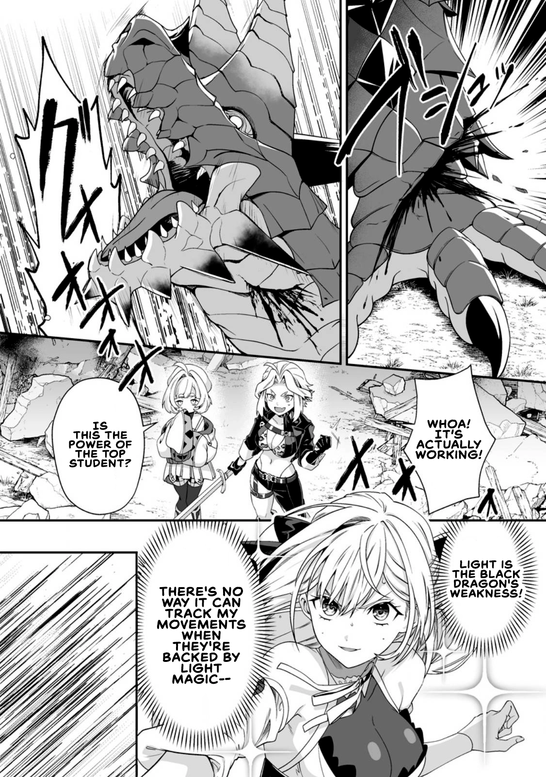 Teisou Gyakuten Sekai De Yuiitsu No Otoko Kishi No Ore, Onna Kishi Gakuen Ni Nyuugaku Shitara Nazeka Eiyou Atsukai Sareta ~Zetsurin Skill De Harem Musou~ Chapter 9.1 - page 9