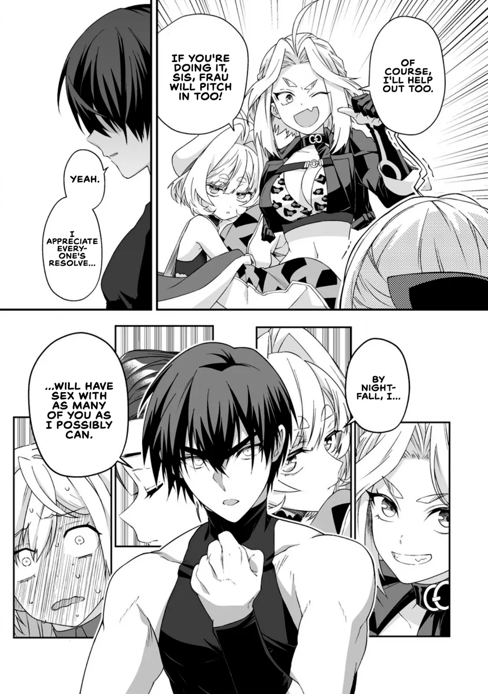 Teisou Gyakuten Sekai De Yuiitsu No Otoko Kishi No Ore, Onna Kishi Gakuen Ni Nyuugaku Shitara Nazeka Eiyou Atsukai Sareta ~Zetsurin Skill De Harem Musou~ Chapter 9.3 - page 2