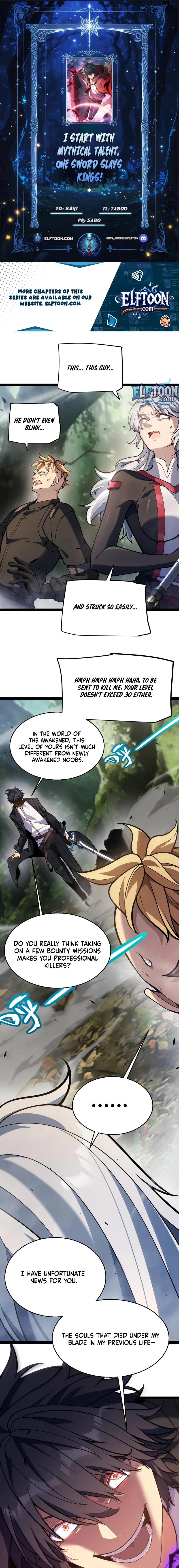 My Starting Talent is Mythical, A Single Strike Smites Deities Chapter 29 - page 1