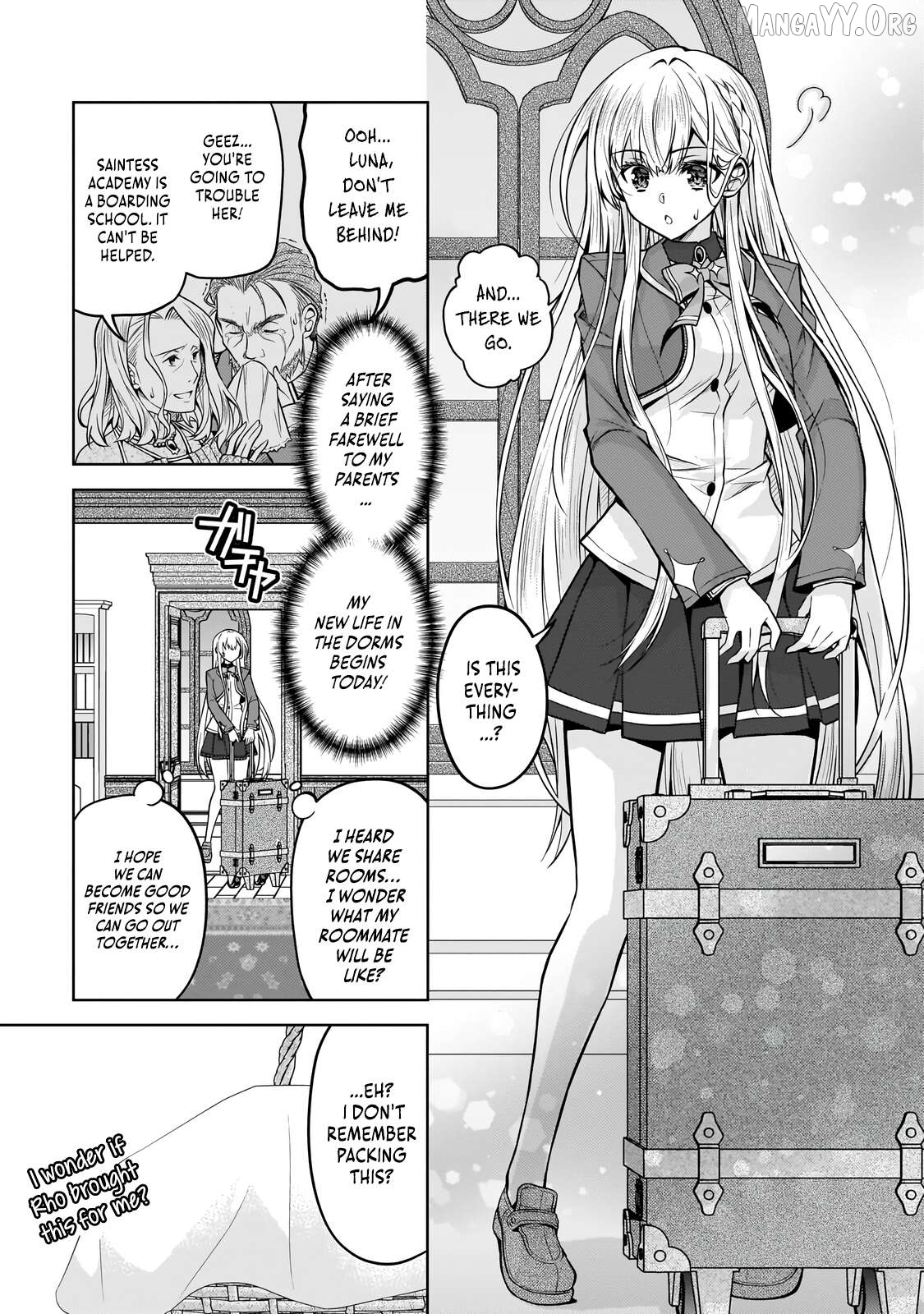 Da n Zai Sareta Ten Sei Seijō Wa, Aku Ya Kurei Ji Unomichiwoiku! Chapter 5.1 - page 6