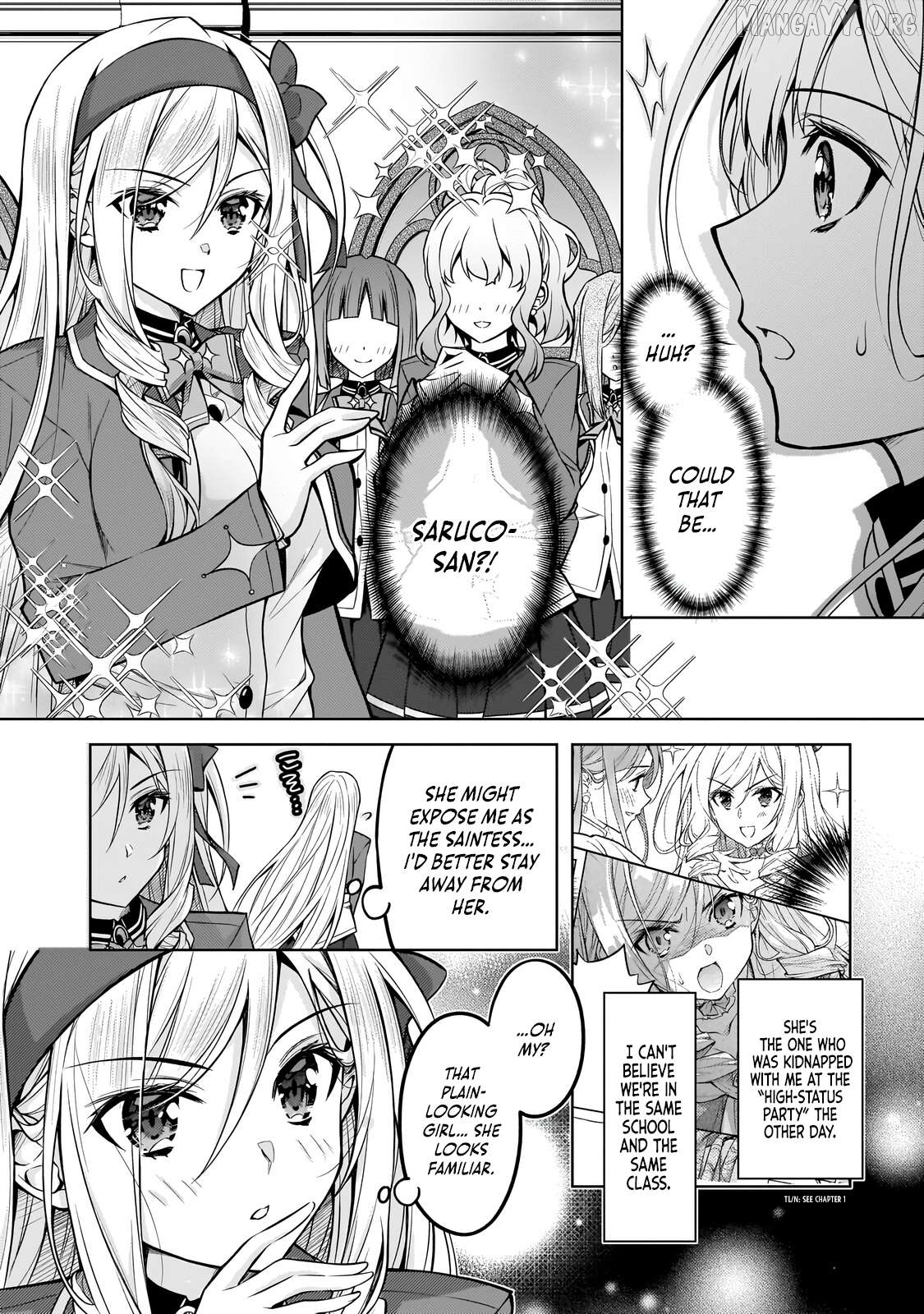 Da n Zai Sareta Ten Sei Seijō Wa, Aku Ya Kurei Ji Unomichiwoiku! Chapter 5.1 - page 9