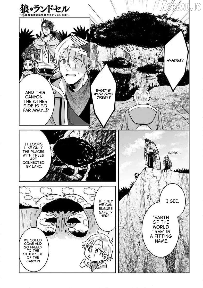Okami To Randoseru ～ Kyu Saishuka To Tensei Musume No Danjon Gohan ～ Chapter 4.1 - page 10