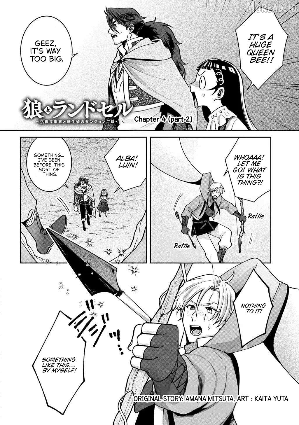Okami To Randoseru ～ Kyu Saishuka To Tensei Musume No Danjon Gohan ～ Chapter 4.2 - page 1