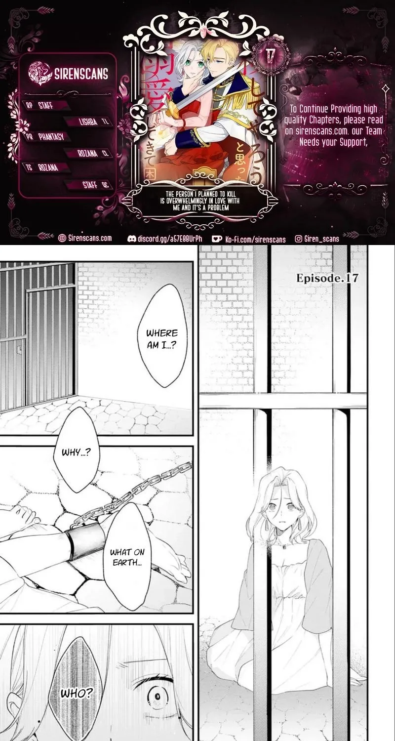 The Person I Planned to Kill Is Overwhelmingly in Love With Me and It’s a Problem Chapter 17 - page 1