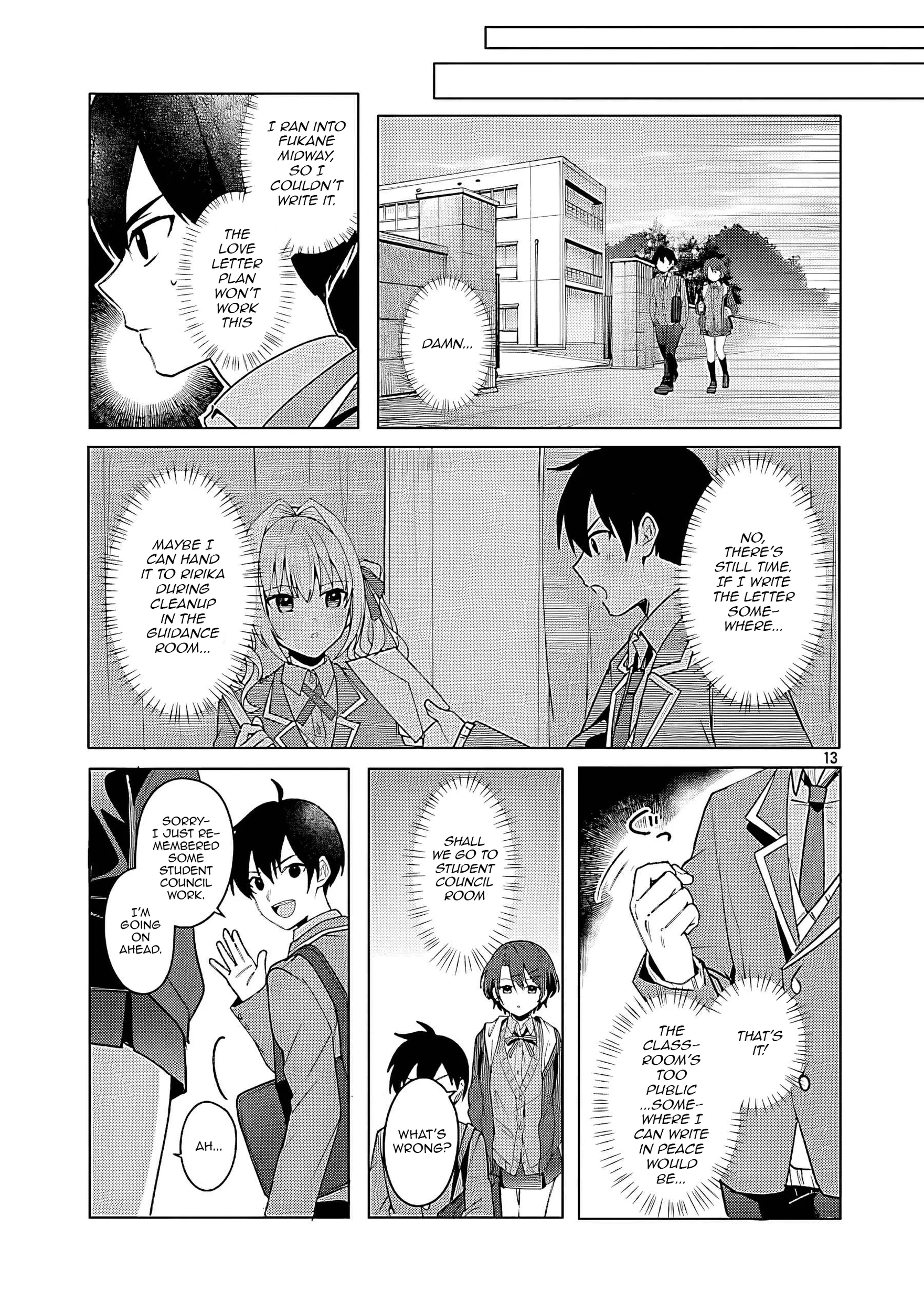 Watashi ni Ai wo Oshiete Chapter 3 - page 13