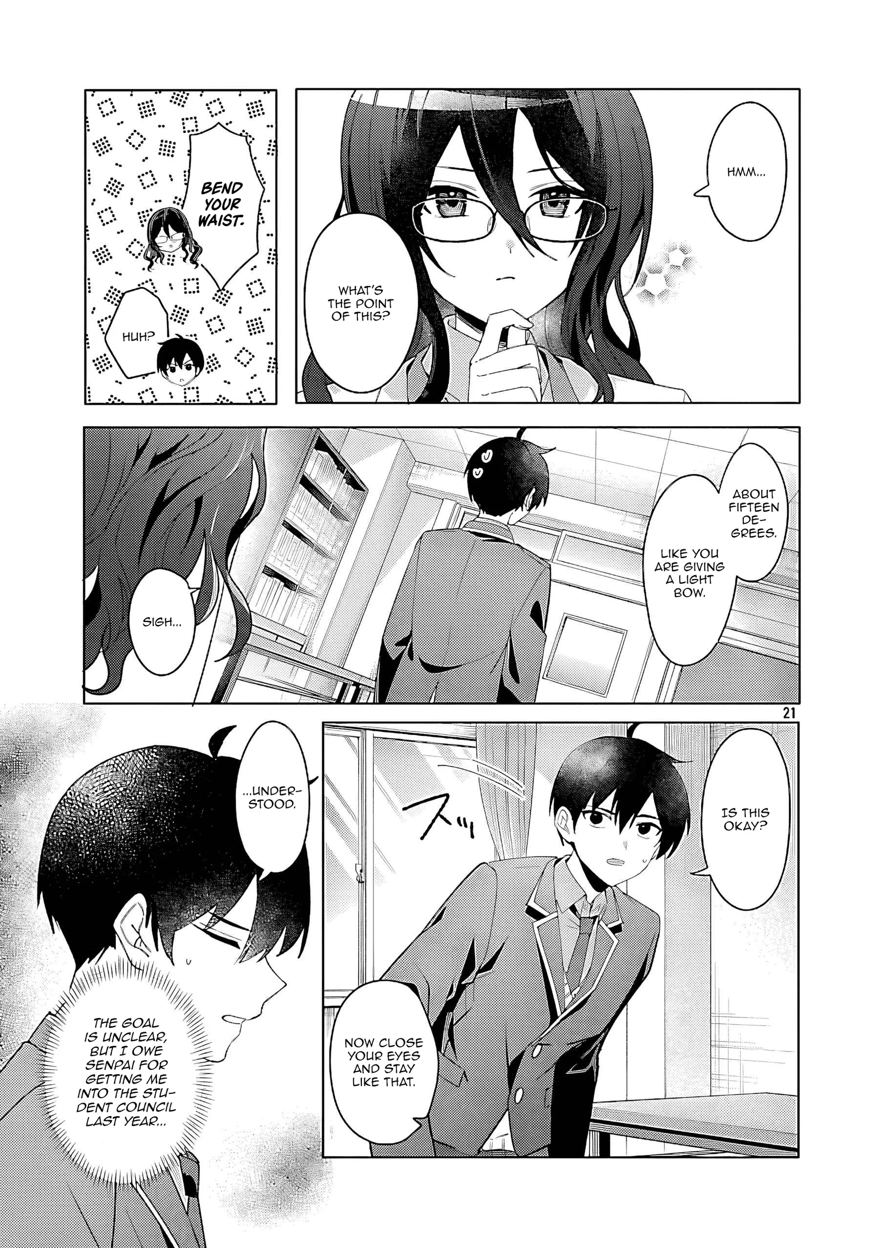 Watashi ni Ai wo Oshiete Chapter 3 - page 21