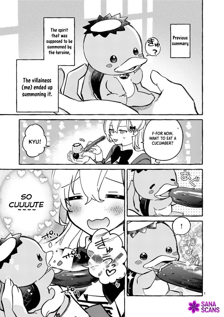 The Doomed Villainess Who Accidentally Won the Prince’s Devotion Chapter 7 - page 1