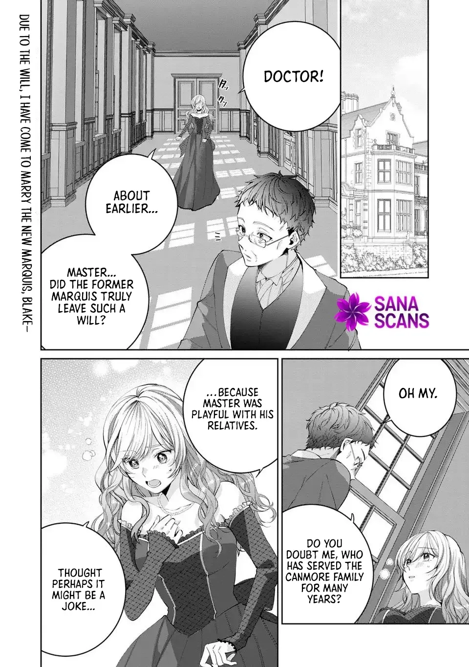 A Contract Marriage as the Marquis’s Villainous Wife Chapter 2 - page 1