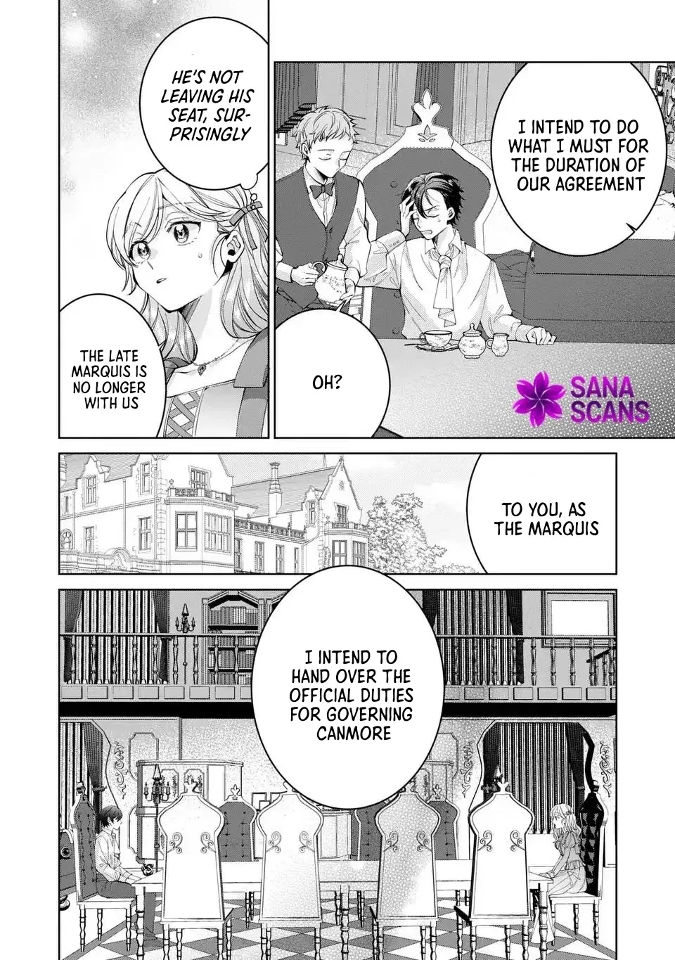 A Contract Marriage as the Marquis’s Villainous Wife Chapter 3 - page 28