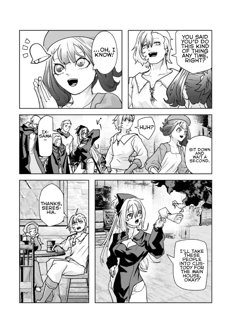 Akuyaku Kizoku ga Hirakinaotte Hametsu Furagu o Jitsuryoku de Hataki Otteitara, Itsunomanika Hirointachi Kara Eiyūshi Sareru yō ni Natta ken Chapter 5.4 - page 3
