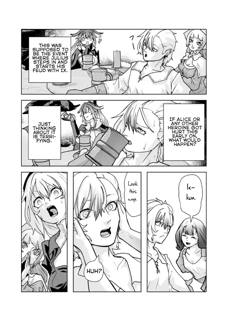 Akuyaku Kizoku ga Hirakinaotte Hametsu Furagu o Jitsuryoku de Hataki Otteitara, Itsunomanika Hirointachi Kara Eiyūshi Sareru yō ni Natta ken Chapter 5.4 - page 4