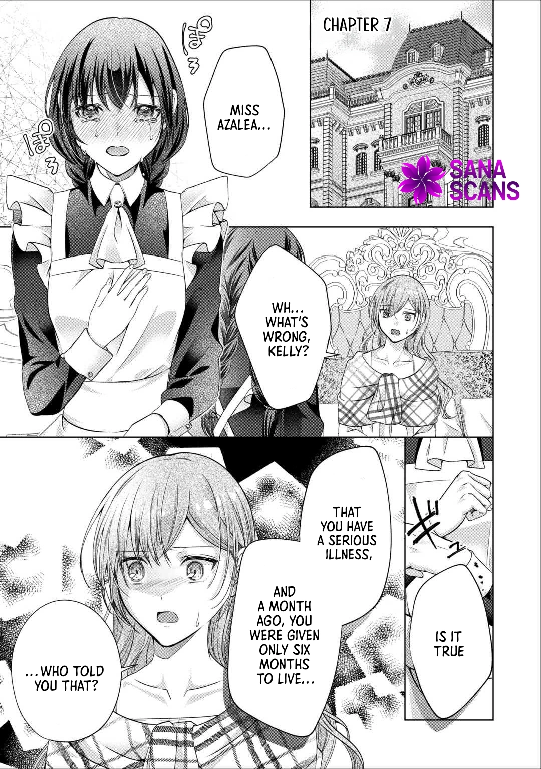 Given a Terminal Diagnosis, I Let Go of My Cold Family and Fiancé Chapter 7 - page 1