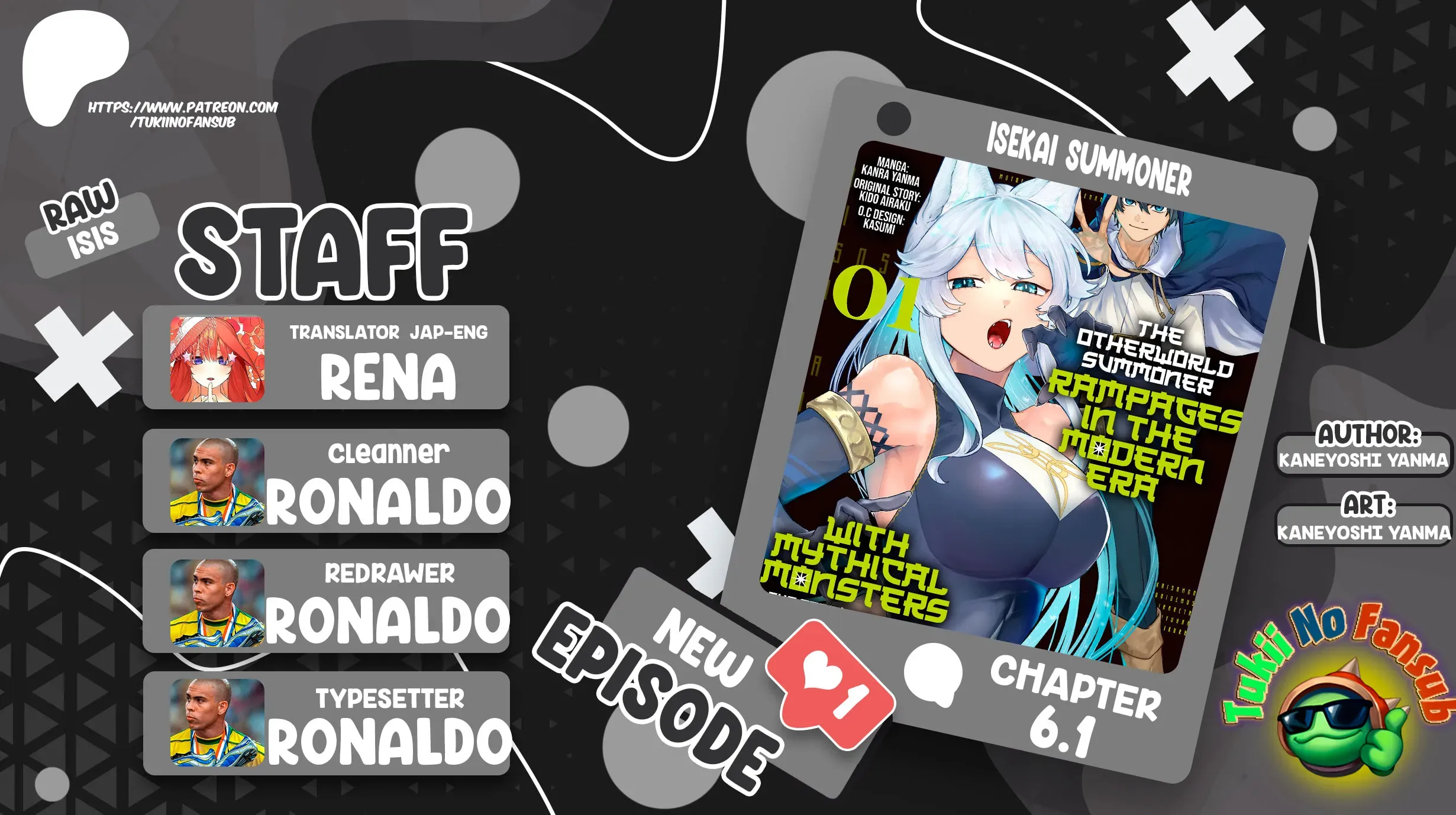 ISEKAI SUMMONER, SHINWA NO KAIBUTSU-TACHI TO GENDAI DE MUSOU SURU: URAGIRARETA MOTO EIYUU WA, AIKASANAME NA NAKAMA TO HEIWA NI KURASHITAI Chapter 6.1 - page 1