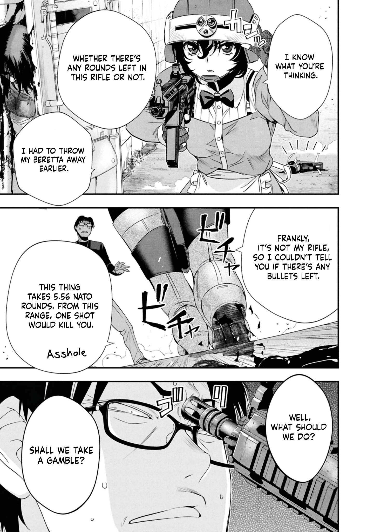 Ikai Tettai Parabellum Chapter 3 - page 31