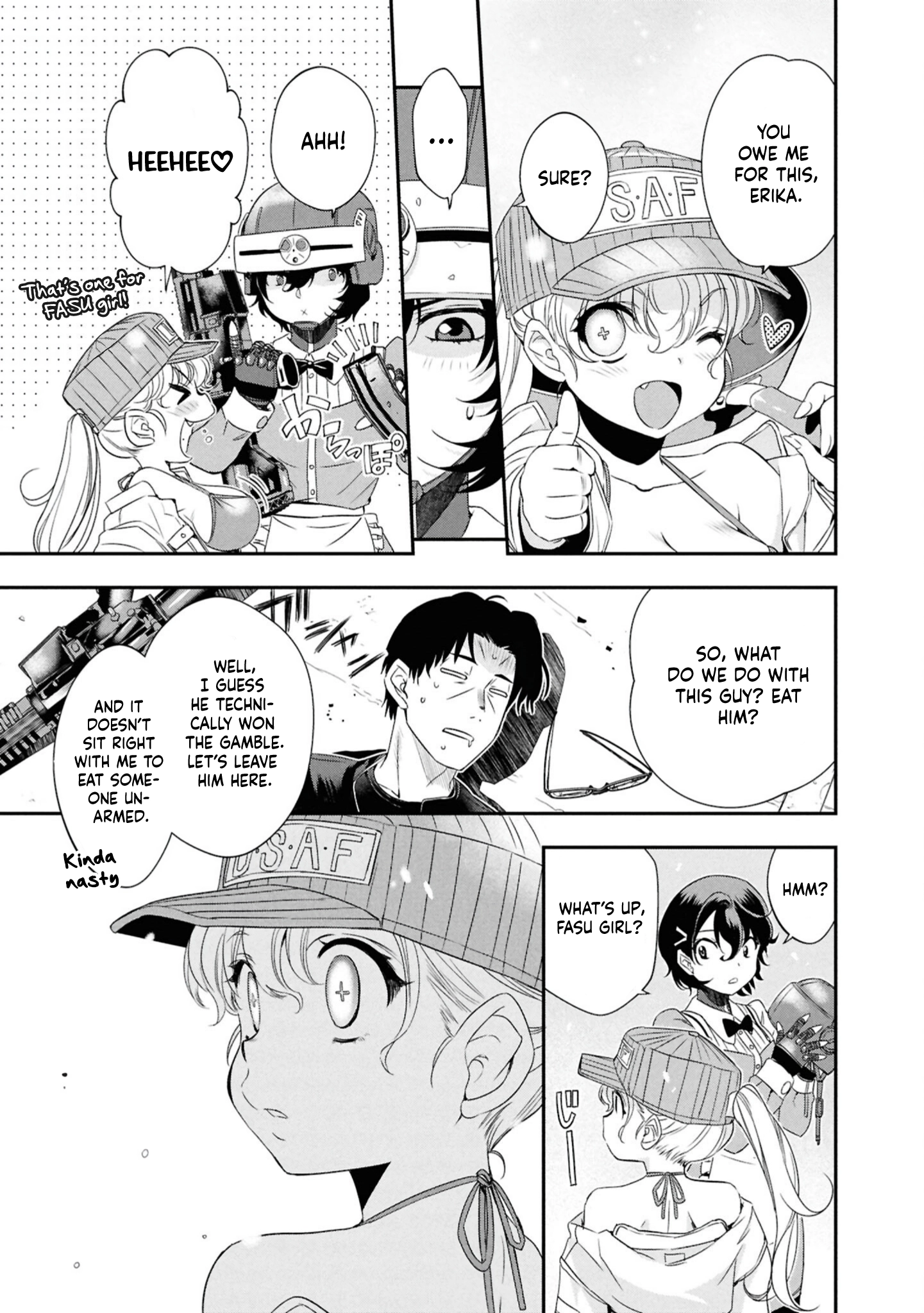 Ikai Tettai Parabellum Chapter 3 - page 33