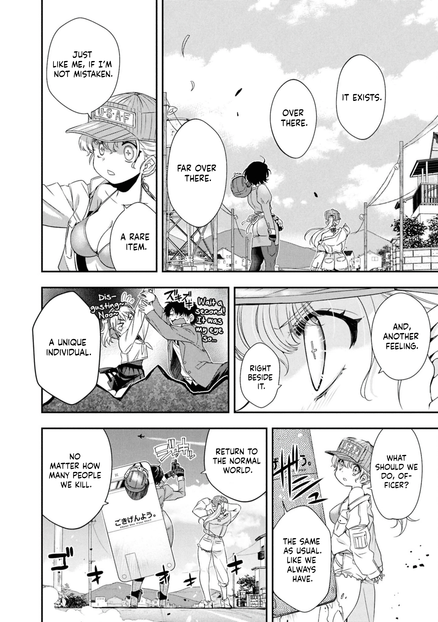 Ikai Tettai Parabellum Chapter 3 - page 34