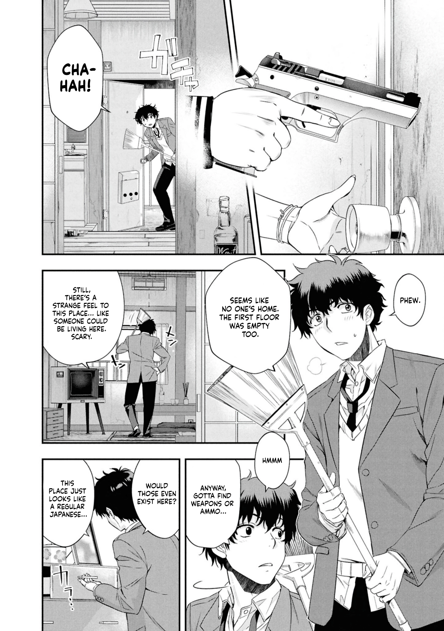 Ikai Tettai Parabellum Chapter 3 - page 4