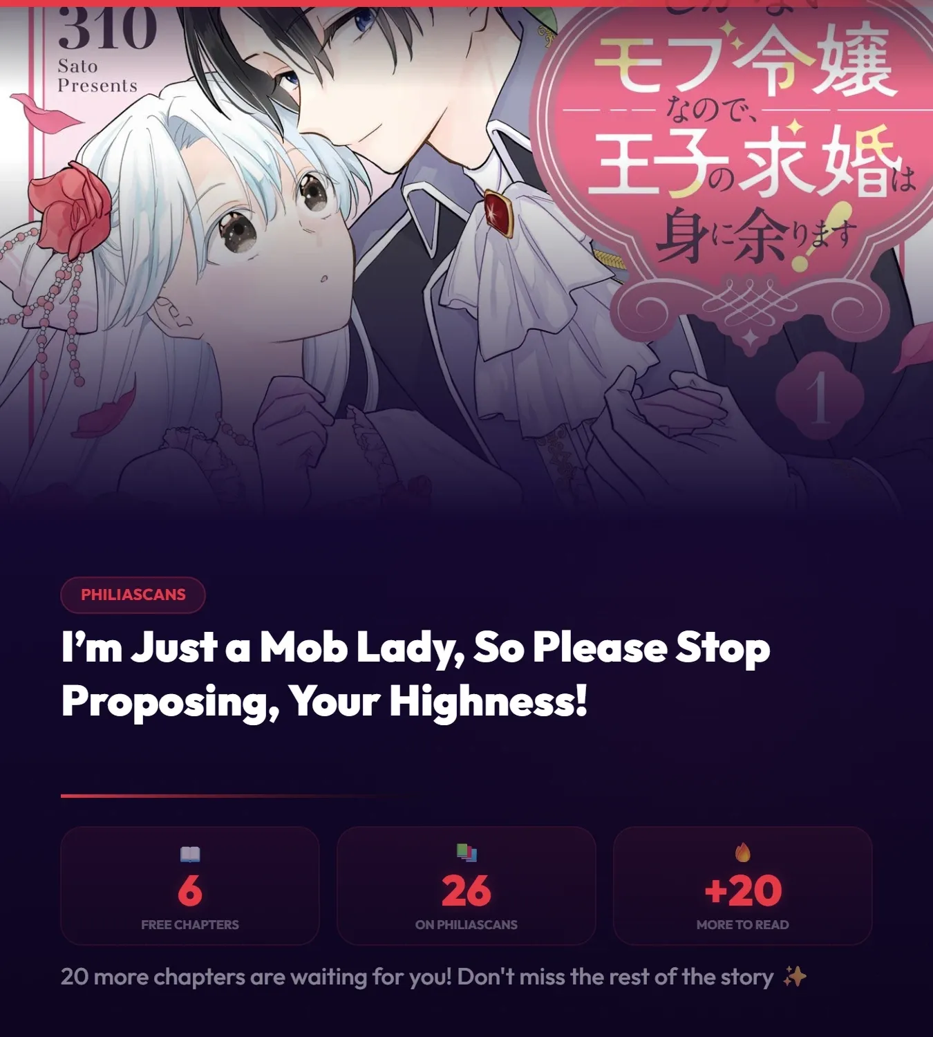 I’m Just a Mob Lady, So Please Stop Proposing, Your Highness! Chapter 6 - page 62