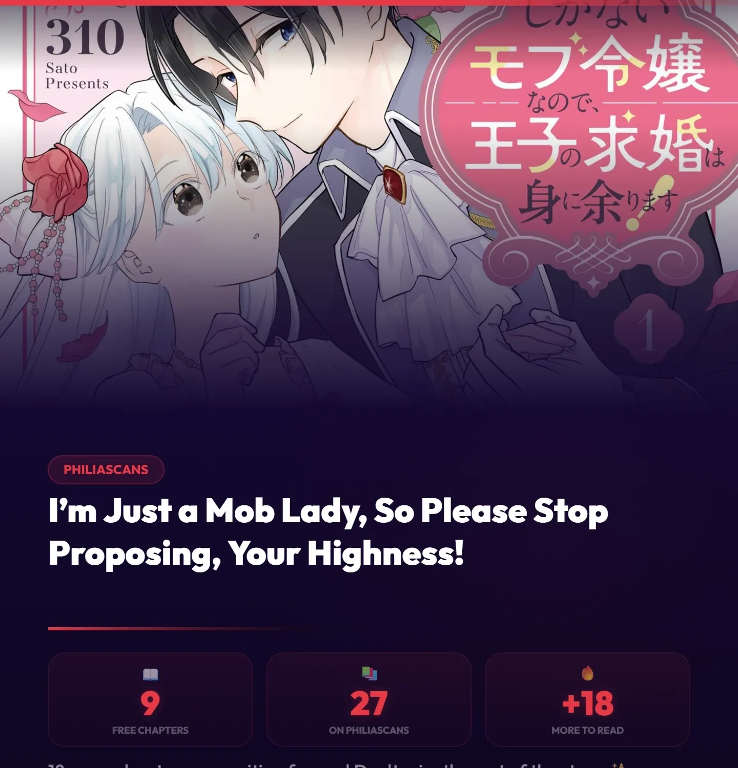 I’m Just a Mob Lady, So Please Stop Proposing, Your Highness! Chapter 9 - page 2