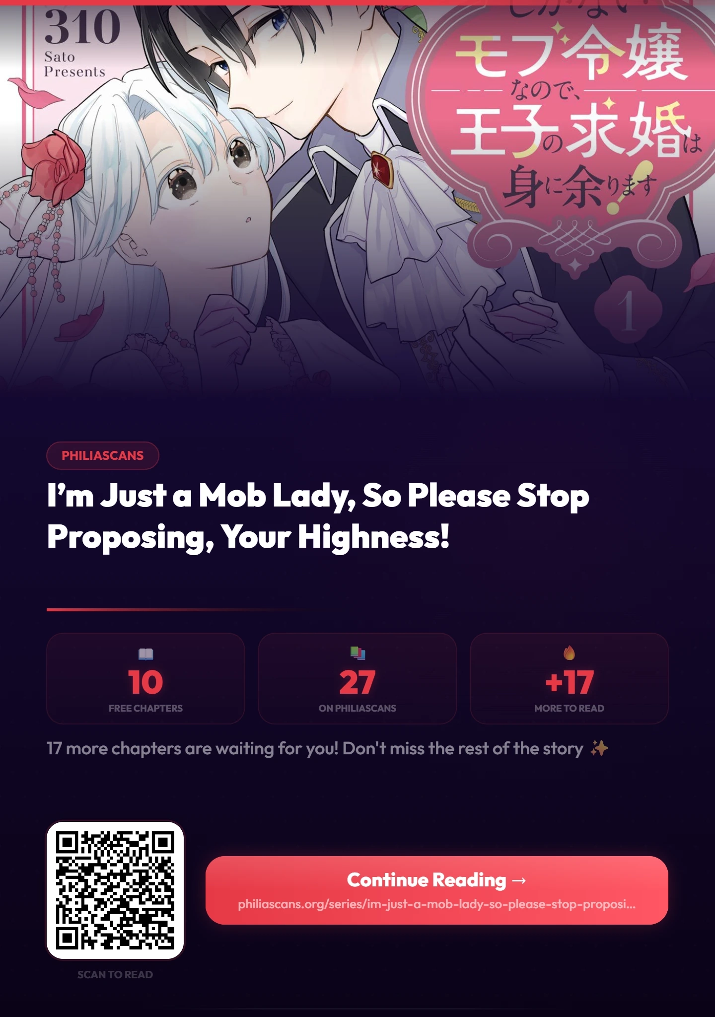 I’m Just a Mob Lady, So Please Stop Proposing, Your Highness! Chapter 10 - page 2