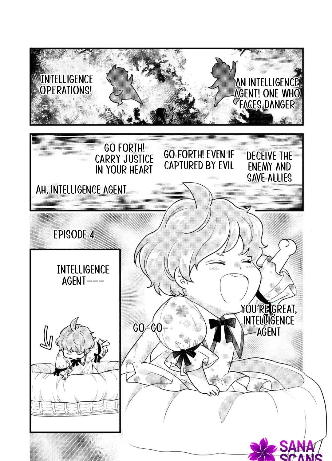 Reincarnated Baby Katy Is Doing Spy Work , and Seems to Be Dotingly Loved by Her Ruthless Father Chapter 4 - page 1