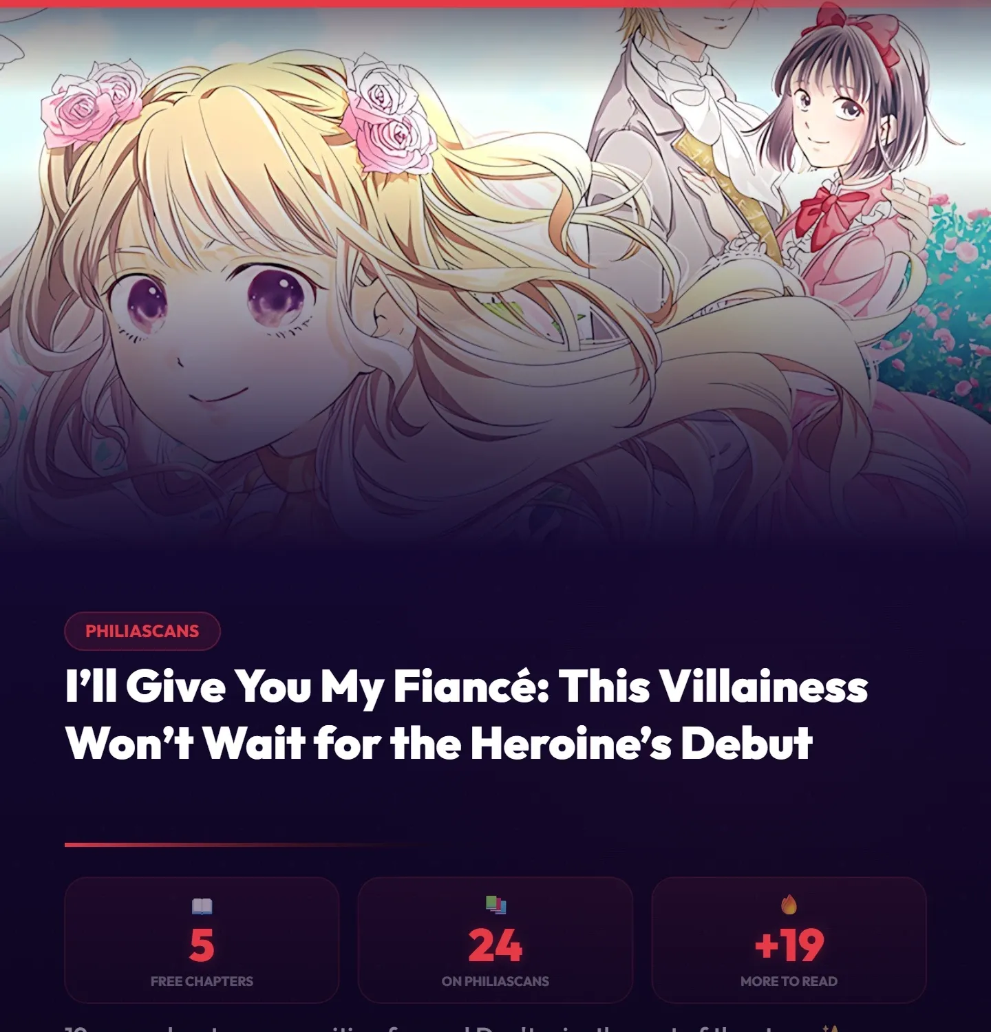 I’ll Give You My Fiancé: This Villainess Won’t Wait for the Heroine’s Debut Chapter 5 - page 73